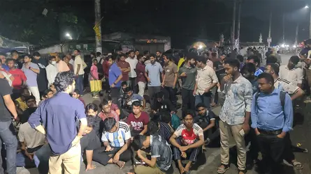 রংপুরে তরুণীর মৃত্যুর ঘটনায় মেডিক্যাল শিক্ষার্থীদের অবরোধ প্রত্যাহার