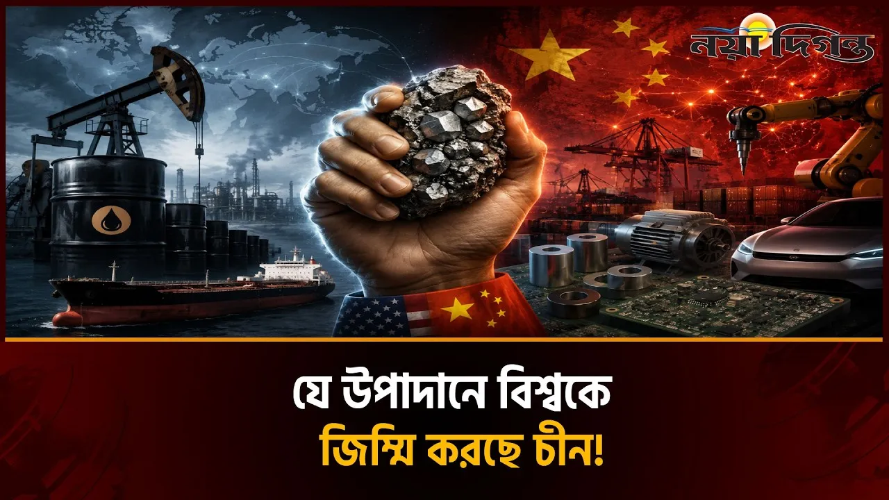 তেল বনাম রেয়ার-আর্থ : বিশ্বের নতুন মাস্টারমাইন্ড!