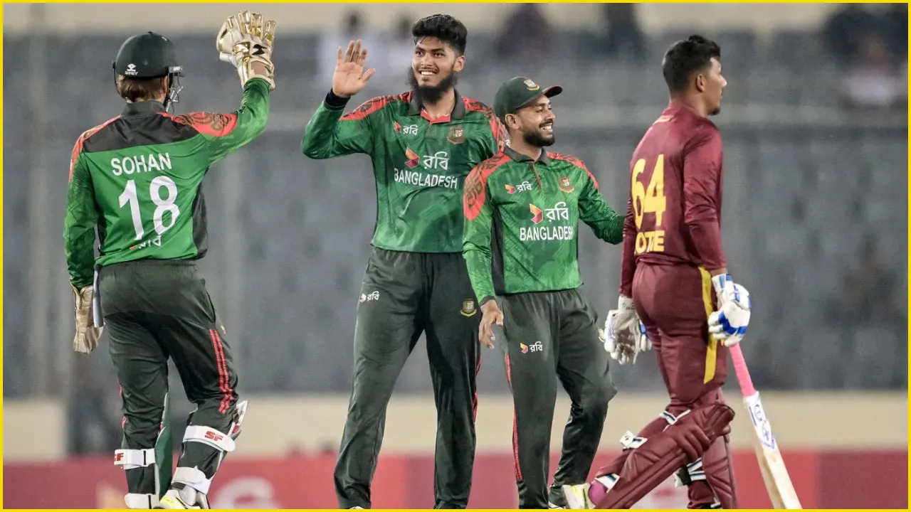 ওয়েস্ট ইন্ডিজের বিপক্ষে সিরিজ জিতল বাংলাদেশ