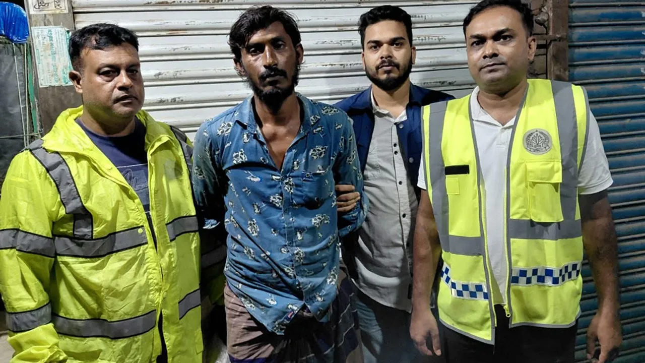 বোরহানউদ্দিনে ডাকাত সরদার নুরে আলম গ্রেফতার