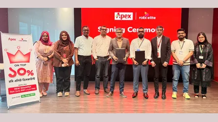 রবি ও এপেক্স ফুটওয়্যার অংশীদারিত্ব গঠন