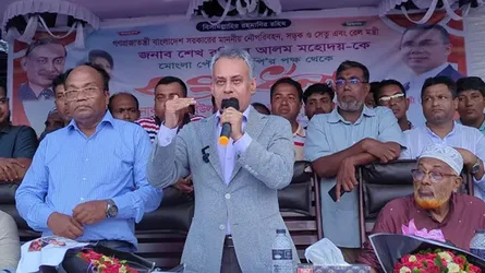 বিদ্যুৎ উৎপাদনের লক্ষ্যে মোংলা বন্দরের আকরাম পয়েন্টে এলএনজি স্টেশন করা হবে