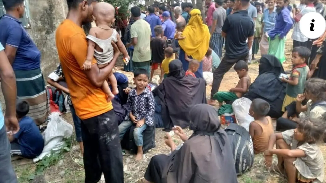 সীতাকুণ্ডে পাচারকালে ৪০ রোহিঙ্গা আটক