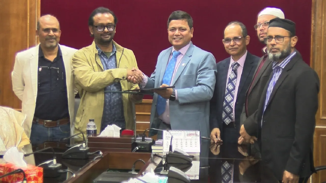 পায়রাবন্দের স্মৃতিকেন্দ্রের সাথে রোকেয়া বিশ্ববিদ্যালয়ের সমঝোতা চুক্তি