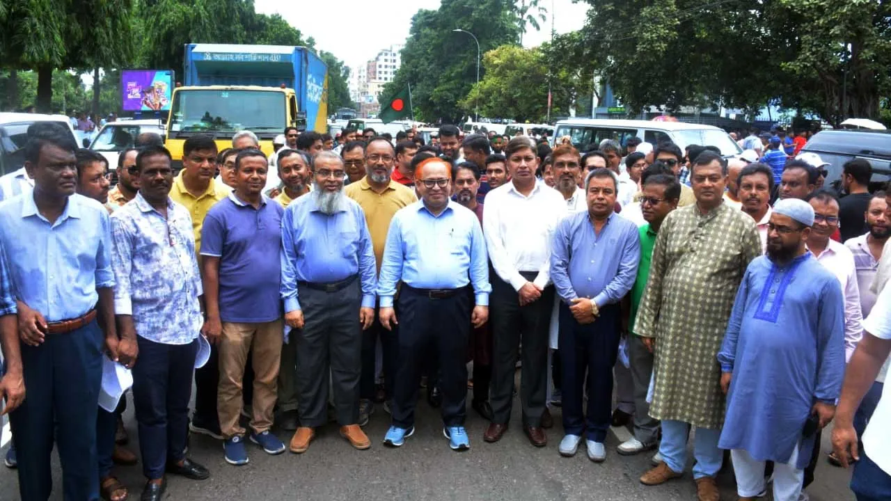 তারুণ্যের উৎসব উদযাপন উপলক্ষে রূপালী ব্যাংকের র‍্যালি