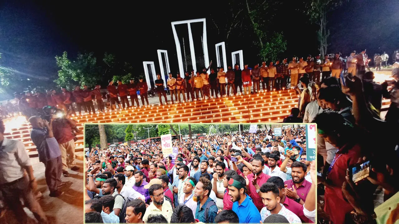 টানা তিন দিন ধরে অবস্থান কর্মসূচিতে পল্লী বিদ্যুৎ কর্মকর্তা-কর্মচারীরা