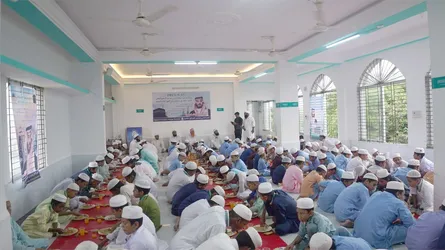 সৌদি যুবরাজের জন্মবার্ষিকী উপলক্ষে বাজিতপুরে দোয়া অনুষ্ঠিত