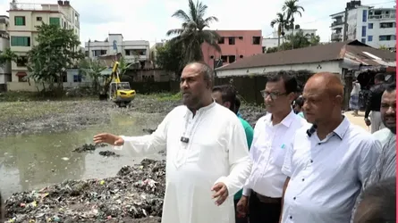 বাসযোগ্য নগরী গড়তে আমরা জলাশয় উদ্ধারে অধিক গুরুত্ব দিচ্ছি : সিসিক প্রশাসক