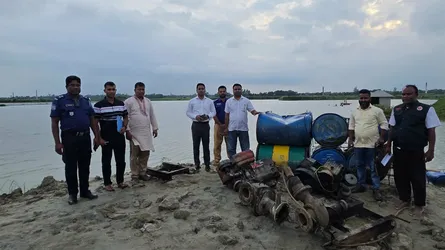 সিংগাইরে অবৈধভাবে মাটিকাটায় ১ লাখ টাকা অর্থদণ্ড