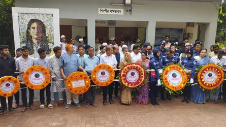 নড়াইলে চিত্রশিল্পী এস এম সুলতানের মৃত্যুবার্ষিকী পালিত