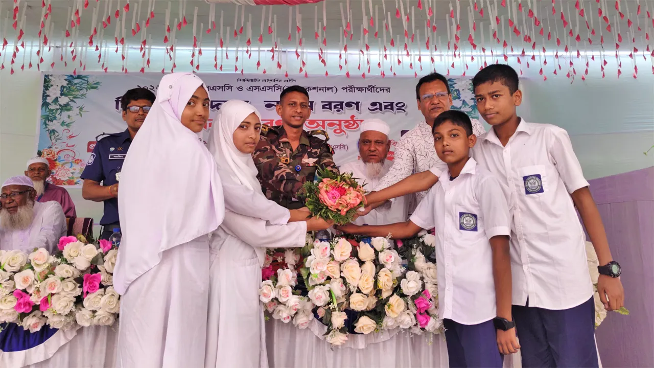 রাবেতা মডেল উচ্চবিদ্যালয়ে এসএসসি বিদায় ও নবীন বরণ অনুষ্ঠান
