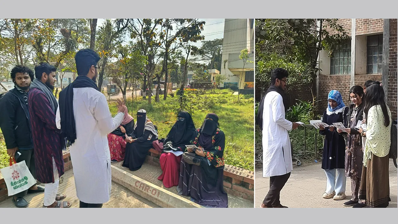 শাকসু নির্বাচন : পুরোদমে চলছে প্রচারণা
