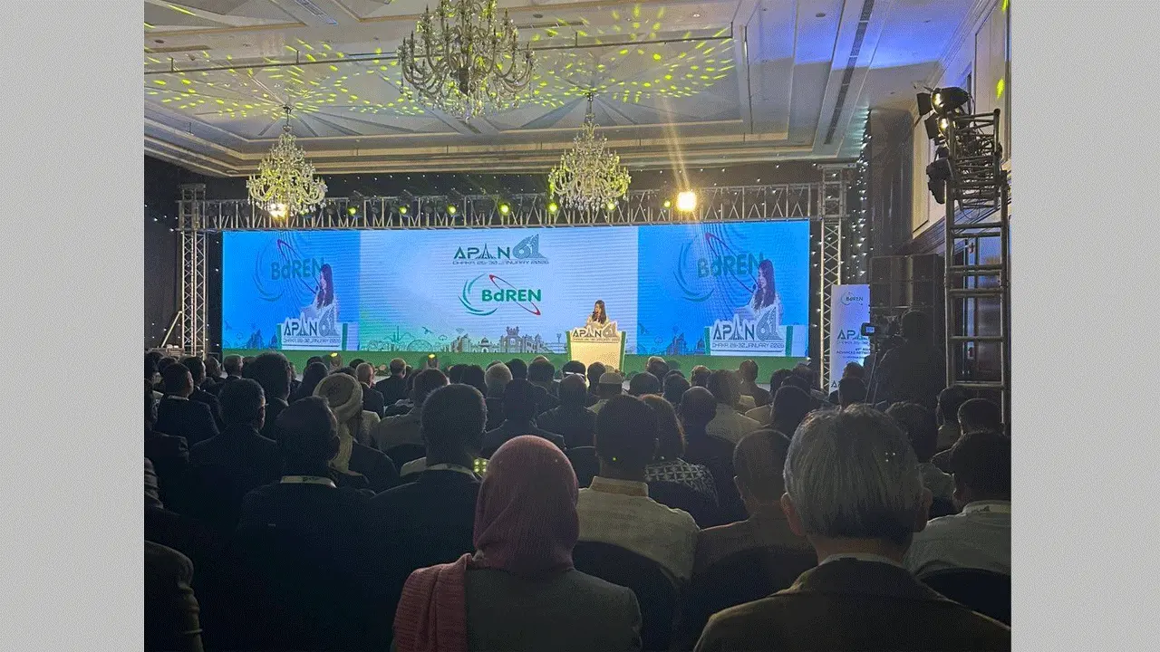 এশিয়া প্যাসিফিক অ্যাডভান্সড নেটওয়ার্ক সম্মেলনে শাবিপ্রবি ভিসি