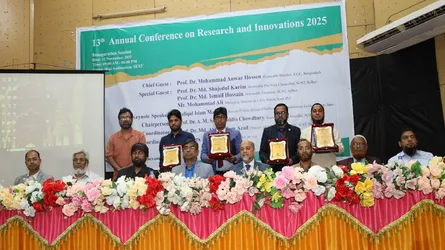 শাবিতে ভাইস চ্যান্সেলর অ্যাওয়ার্ড পেলেন ৫ শিক্ষক