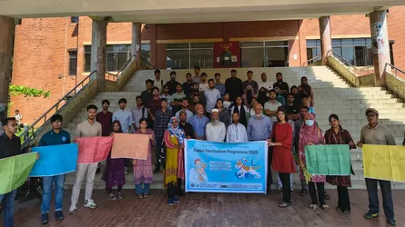 শাবিপ্রবিতে প্রাণির সুরক্ষায় ভ্যাক্সিনেশন কর্মসূচি