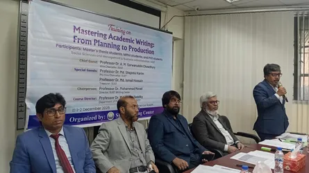 শাবিপ্রবিতে ২ দিনব্যাপী অ্যাকাডেমিক রাইটিং প্রশিক্ষণ শুরু