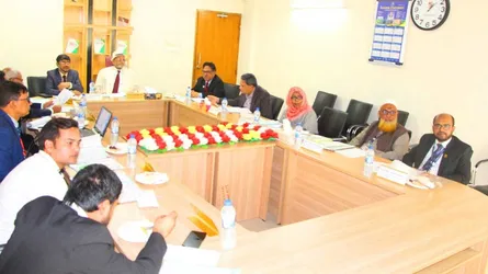 সমাবর্তন উপলক্ষে সিলেটে লিডিং ইউনিভার্সিটির সিন্ডিকেট সভা