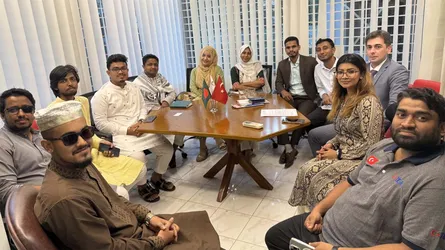 ডাকসু ও টীকা কান্ট্রি কো-অর্ডিনেটরের সৌজন্য বৈঠক