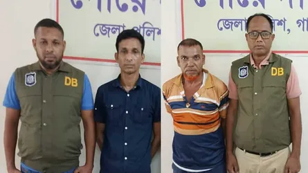 সাদুল্লাপুরে মাদক কারবারীসহ গ্রেফতার ২