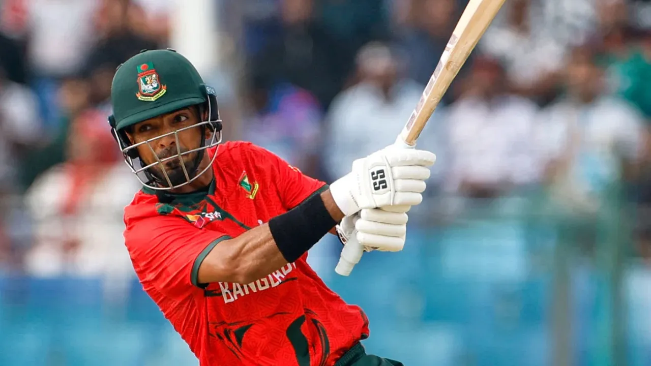 সাহসী ব্যাটিংয়ে জয়ের দিকে এগিয়ে যাচ্ছে বাংলাদেশ