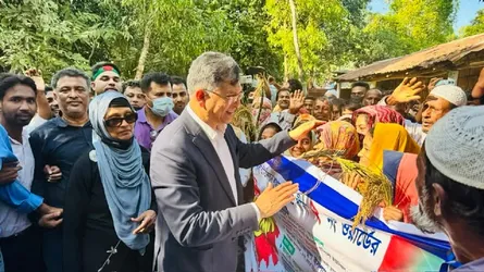 দীর্ঘ দেড় দশক পর নিজ নির্বাচনী এলাকায় সালাহউদ্দিন আহমদ