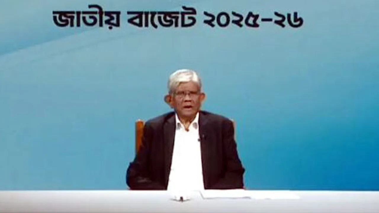২০২৫-২৬ অর্থবছরের বাজেট উপস্থাপন করেছেন ড. সালেহউদ্দিন