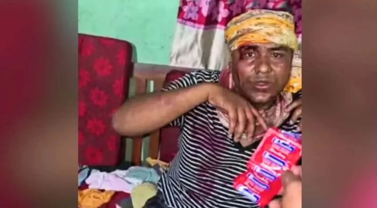 সালথায় আসামির স্ত্রীর সাথে পরকীয়া, পুলিশ কর্মকর্তাকে গণপিটুনি