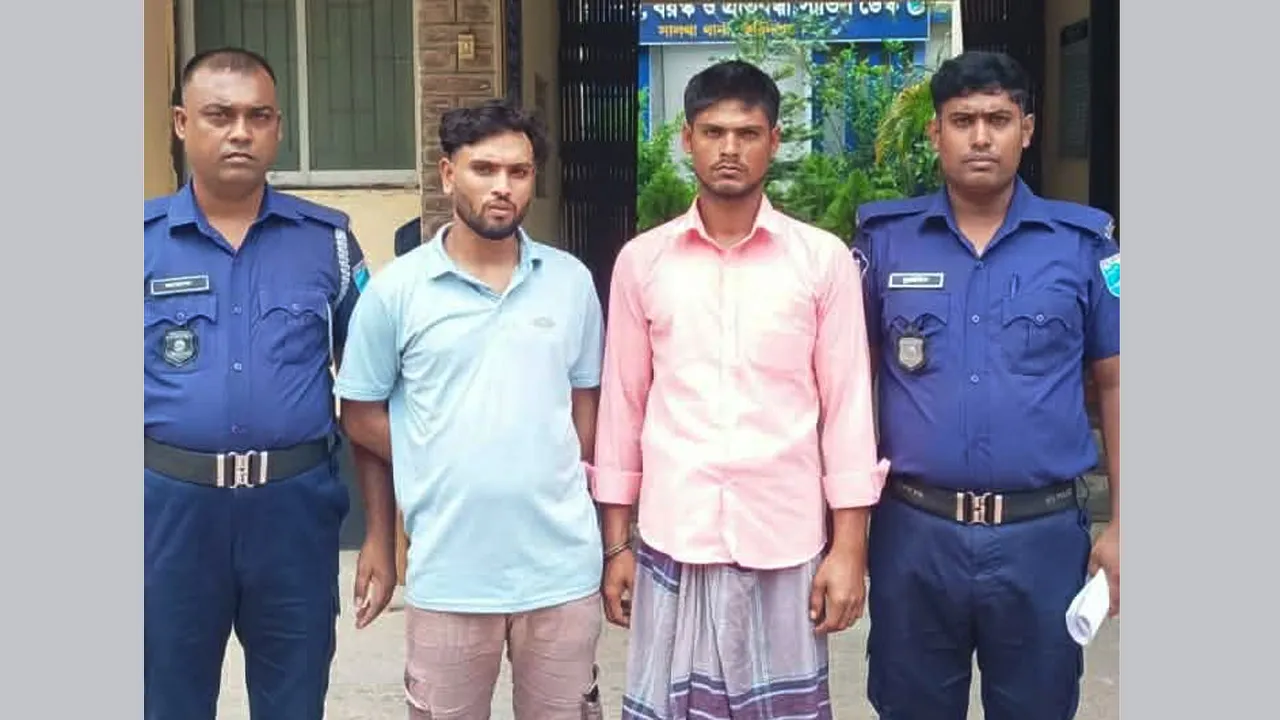 সালথায় মাদকবিরোধী অভিযানে দুই আসামির কারাদণ্ড