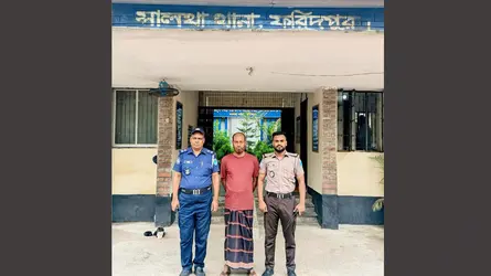 সালথায় আওয়ামী লীগ নেতা গ্রেফতার