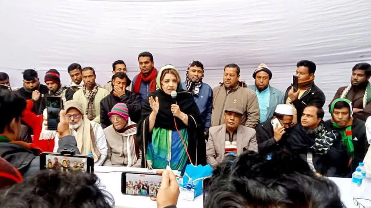 নগরকান্দা-সালথার মাটিতে দুর্নীতি, চাঁদাবাজী, টেন্ডারবাজী করতে দেবো না