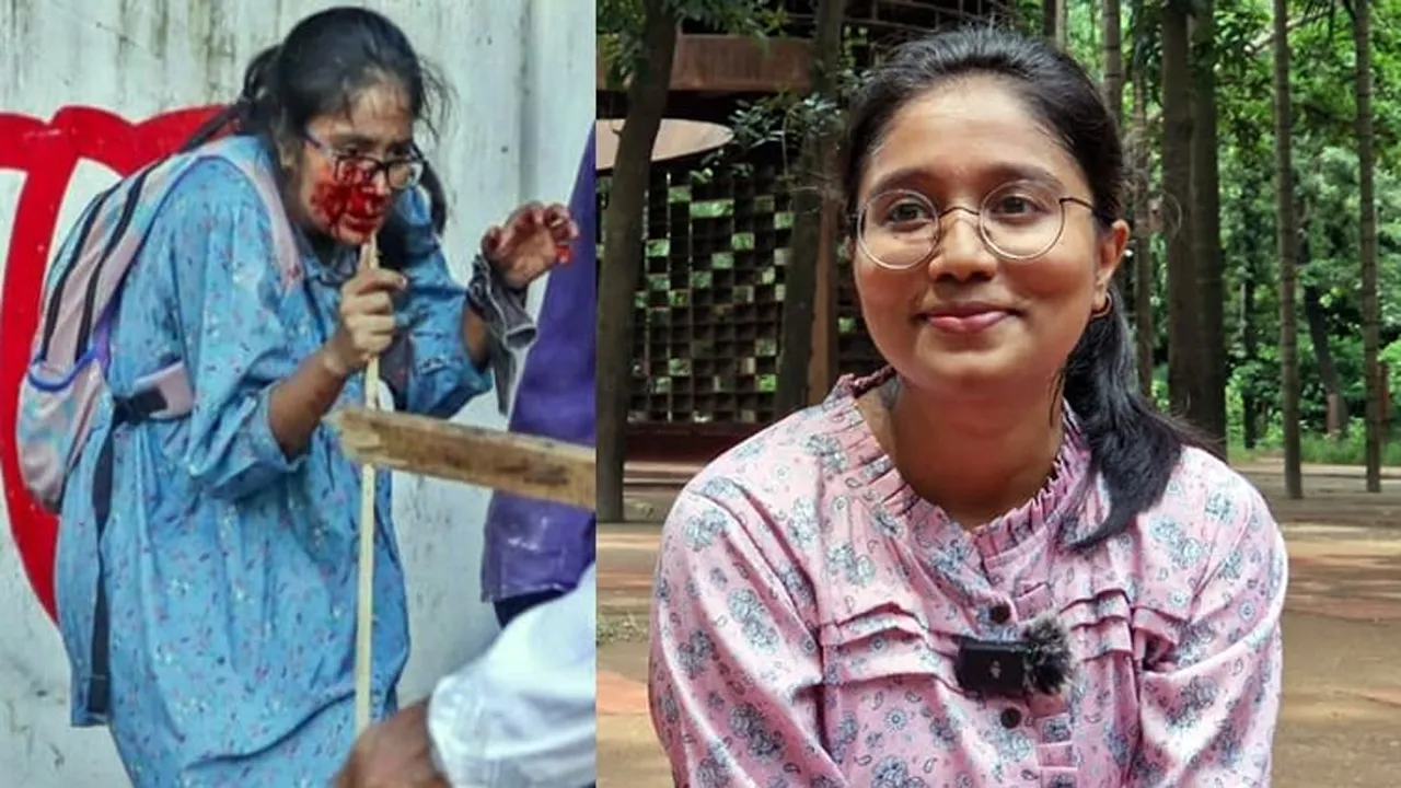 হল গেটের তালা ভেঙে হাসিনাকে লাল কার্ড দেখিয়েছিলাম : সানজিদা তন্বি