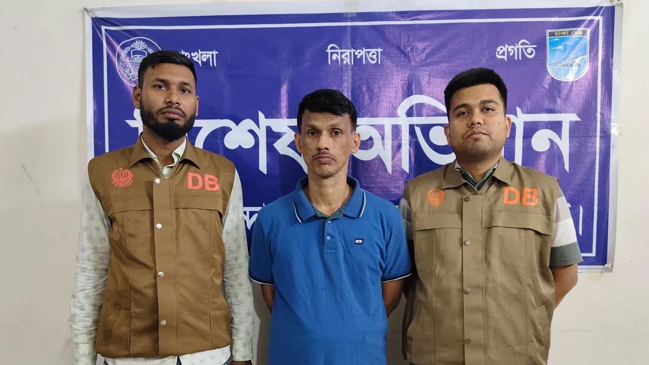 সাভারে হত্যা-মাদকসহ ৮ মামলার আসামি গ্রেফতার