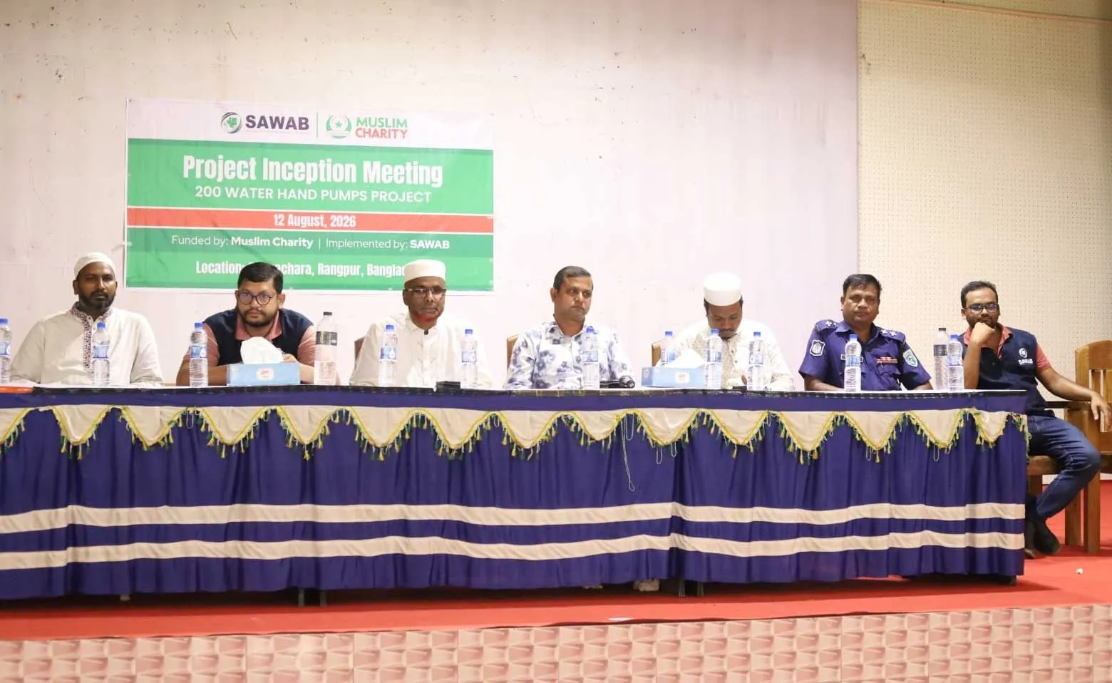 গংগাচড়ায় ছওয়াবের ১,০০০ টিউবওয়েল প্রকল্প, ৩০ লাখ টাকা বিতরণ