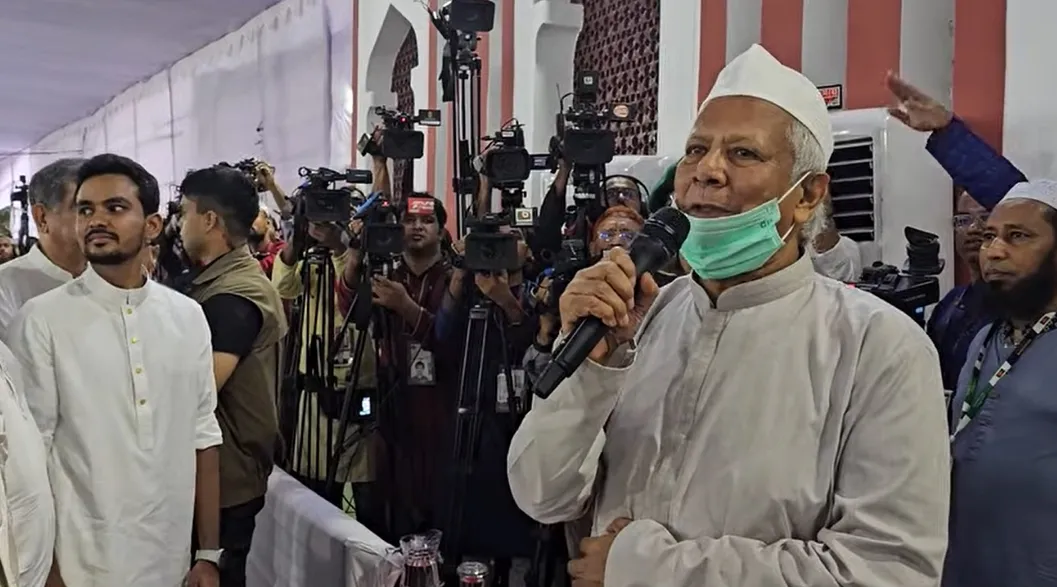 দেশবাসীকে ঈদের শুভেচ্ছা জানালেন প্রধান উপদেষ্টা