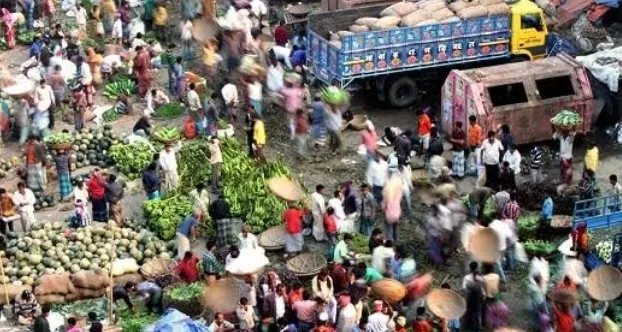চাঁদাবাজদের স্বর্গরাজ্য কাওরানবাজার