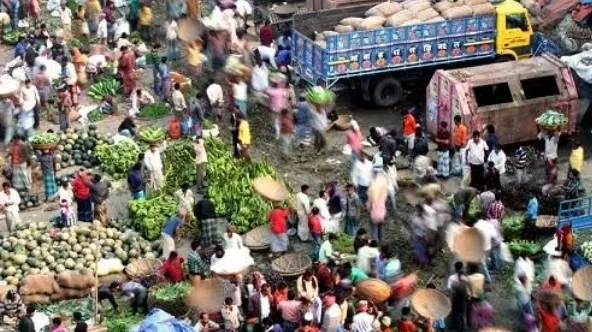 চাঁদাবাজদের স্বর্গরাজ্য কাওরানবাজার
