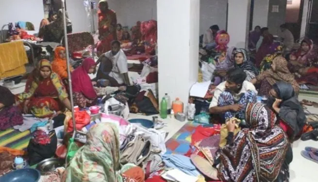 জেলায় জেলায়  হামের প্রাদুর্ভাব