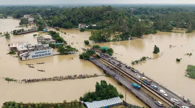 বন্যায় ক্ষতিগ্রস্ত ২ লাখ ৪৩ হাজার কৃষক