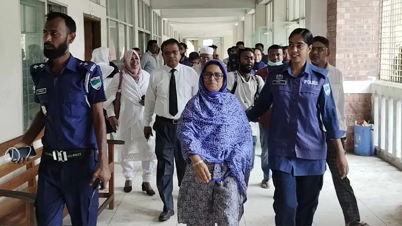 সাতক্ষীরার সাবেক এম‌পি সেঁজুতি কারাগারে