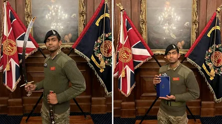 প্রথম বাংলাদেশী হিসেবে ব্রিটিশ আর্মির দু‘টি আন্তর্জাতিক অ্যাওয়ার্ড জিতলেন সাকিব