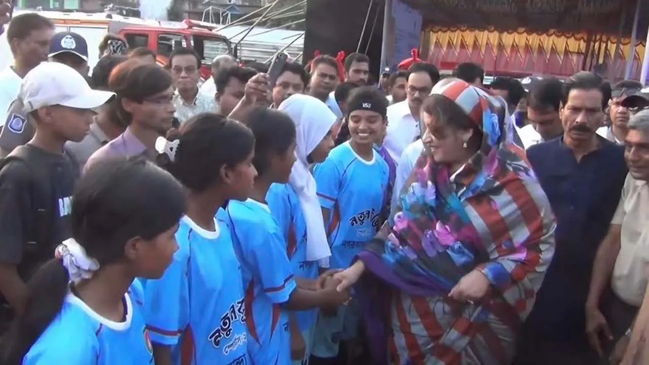 নতুন কুঁড়ি স্পোর্টস মাদক থেকে শিশু-কিশোরদের দূরে রাখবে : শামা ওবায়েদ