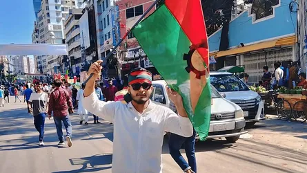 নীতি-আদর্শে অনুপ্রাণিত হয়ে ছাত্রশিবিরে যোগ দিলেন ছাত্রদল নেতা