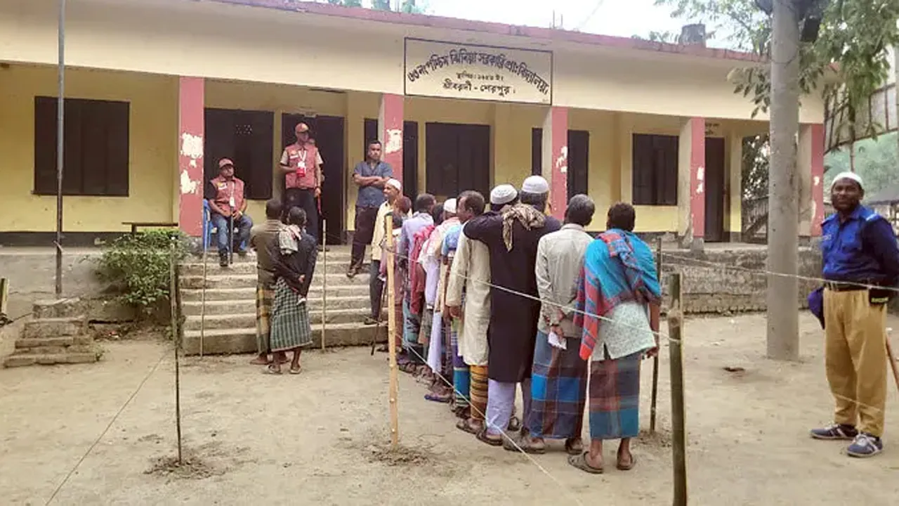 শেরপুর-৩ ও বগুড়া-৬ আসনে ভোটগ্রহণ শুরু