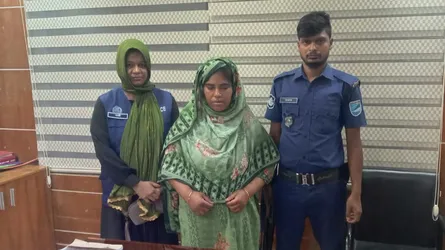 শিবচরের নারী মাদককারবারি গ্রেফতার
