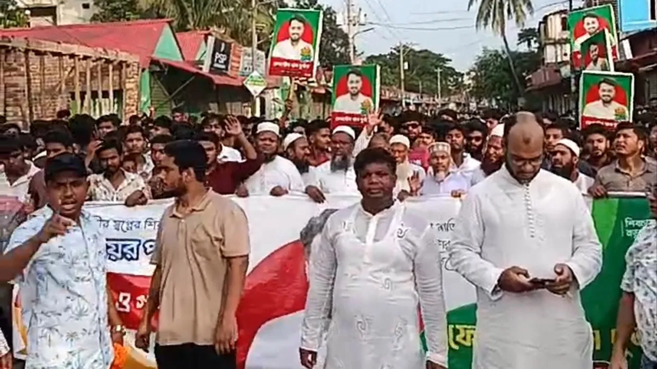 শিবচরে এনসিপির মেয়র প্রার্থী ফেরদৌস খান দুর্জয়ের আত্মপ্রকাশ ও গণর‍্যালি