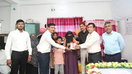 কৃষি ব্যাংকে রেমিট্যান্স এনে মোটরসাইকেল উপহার পেলেন শিবচরের রাবেয়া