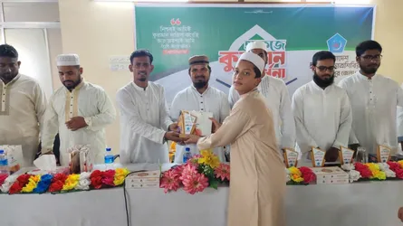 পিরোজপুরে ১৫০ হাফেজকে ছাত্রশিবিরের সংবর্ধনা