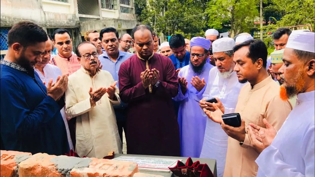 শিবপুর মডেল থানা পুলিশ সদস্যদের জন্য নির্মাণ হচ্ছে ব্যারাক, ভিত্তিপ্রস্তর স্থাপন