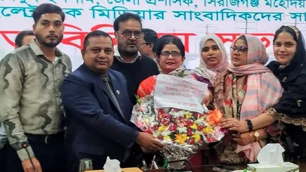 সিরাজগঞ্জে নবাগত জেলা প্রশাসকের সাথে গণমাধ্যম কর্মীদের মতবিনিময়