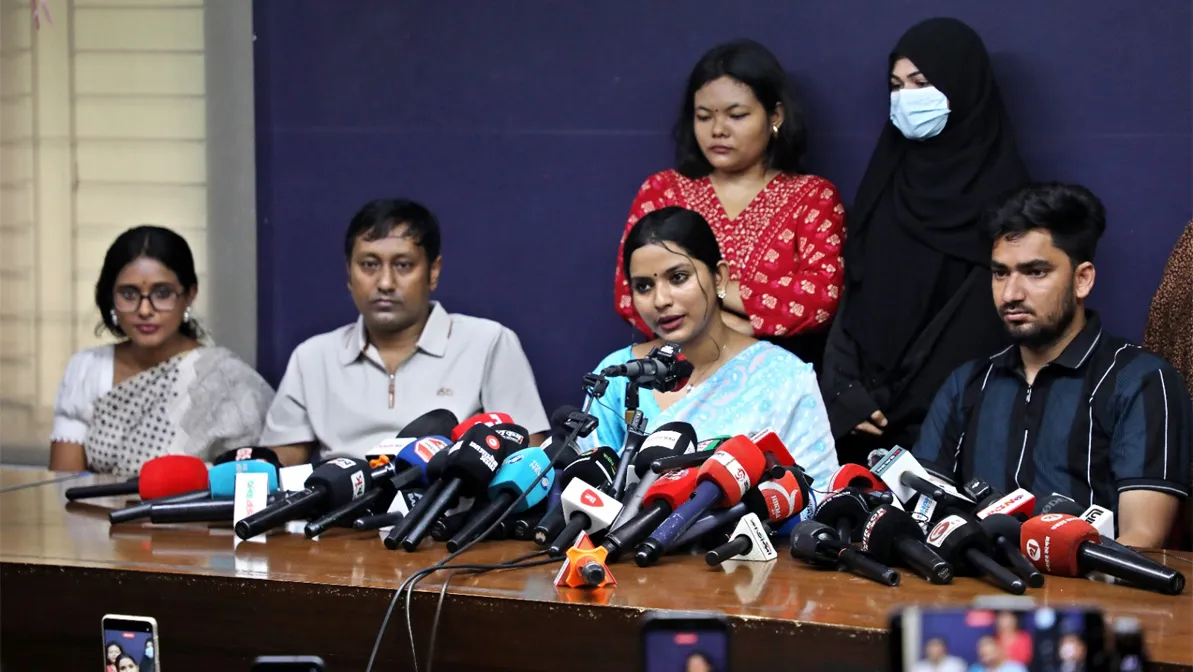 সংসদে নারীর কণ্ঠস্বর হতে বিএনপির মনোনয়ন চান সিঁথি
